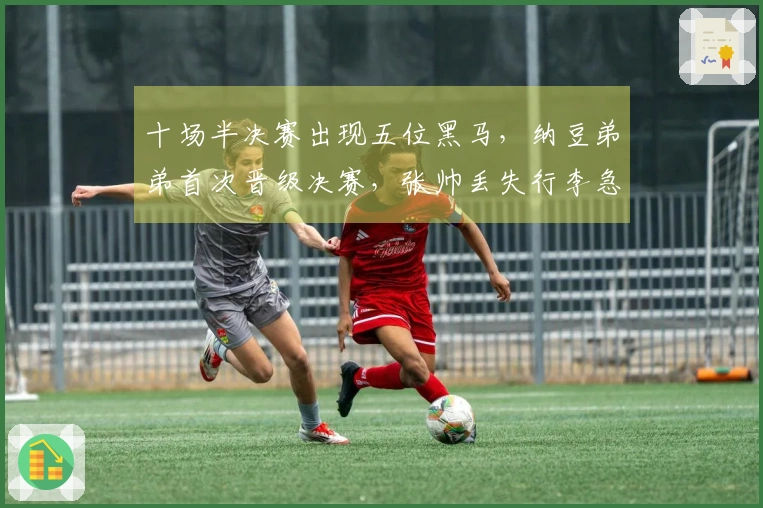 十场半决赛出现五位黑马，纳豆弟弟首次晋级决赛，张帅丢失行李急寻帮助